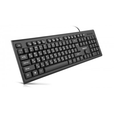 Клавіатура Real-El RK-507 USB Black (EL123100050)