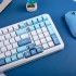Клавіатура бездротова MCHOSE K99 Sky Blue (K99-1A)