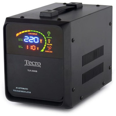 Стабілізатор Tecro TLR-2000B 1400W Black (TLR-2000B)