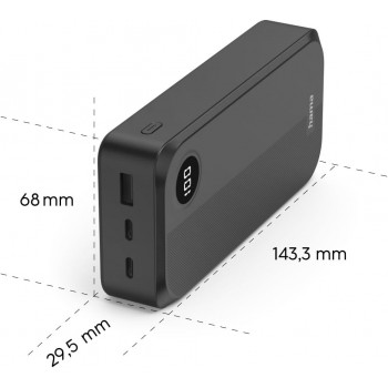 УМБ Hama 20000mAh 15W Black (00201755)