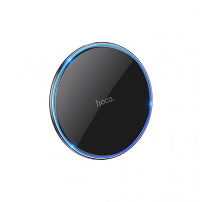 Зарядний пристрій HOCO HOCO CW6 Pro Easy 15W charging wireless fast charger Black (6931474755032)