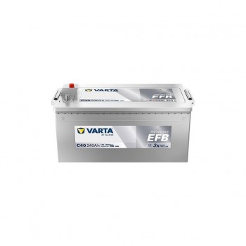 Акумулятор автомобільний Varta ProMotive EFB 240Ah бокова(+/-) (1200EN) C40 (740500120)