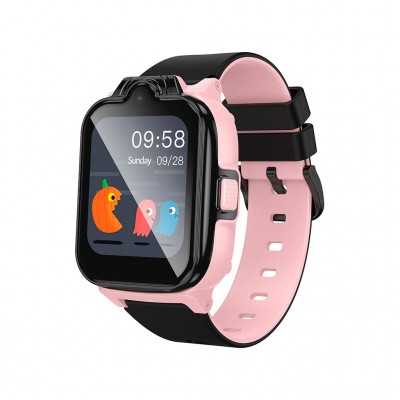Смарт-годинник HOCO Y104 4G children phone-watch Pink (6942007646376)