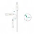 Кабель для принтера Ugreen USB-C 2.0 to BM 1.5m white (40417)
