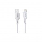 Дата кабель USB 2.0 AM to Lightning 1.0m 2.4A white Choetech (XAL-0003-WH-V2)