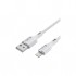 Дата кабель USB 2.0 AM to Lightning 1.0m 2.4A white Choetech (XAL-0003-WH-V2)