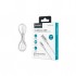 Дата кабель USB 2.0 AM to Lightning 1.0m 2.4A white Choetech (XAL-0003-WH-V2)