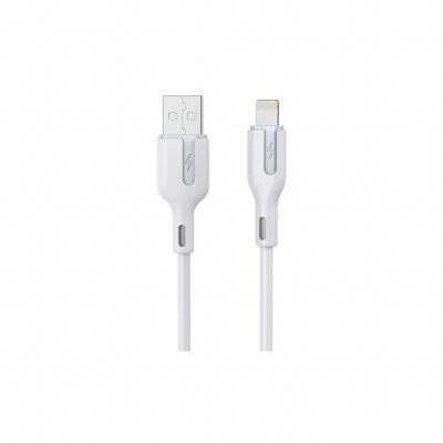 Дата кабель USB 2.0 AM to Lightning 1.0m 2.4A white Choetech (XAL-0003-WH-V2)
