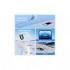 Дата кабель USB-C to Lightning 1.0m PD27W PVC blue Vention (LAKSF)