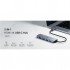USB-хаб Cudy USB-C 5-in-1 1xHDMI 4K + 1xUSB-C PD100W + 1xUSB 3. (UH405)