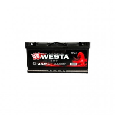 Акумулятор автомобільний Westa 6CT-105 A (0) WESTA AGM105