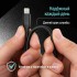 Дата кабель USB 2.0 AM to Lightning 1.0m 3A textured PVC black ColorWay (CW-CBUL094-BK)