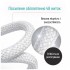 Дата кабель USB 2.0 AM to Lightning 1.0m 3A zinc alloy braided white ColorWay (CW-CBUL098-WT)