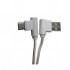 Дата кабель USB 2.0 AM to USB-C 1.0m 2.4A 90° corner white XoKo (XK-CTC-001-WH)