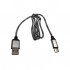 Дата кабель USB 2.0 AM to USB-C 1.0m 2.4A gray XoKo (XK-CTC-005-GR)