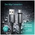 Дата кабель USB 2.0 AM to USB-C 1.0m 3A zinc alloy braided black ColorWay (CW-CBUC098-BK)