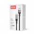 Дата кабель USB 2.0 AM to USB-C 2.0m 6A braided wire black ColorWay (CW-CBUC097-BK)