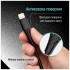 Дата кабель USB-C to Lightning 1.0m PD30W textured PVC black ColorWay (CW-CBPDCL094-BK)