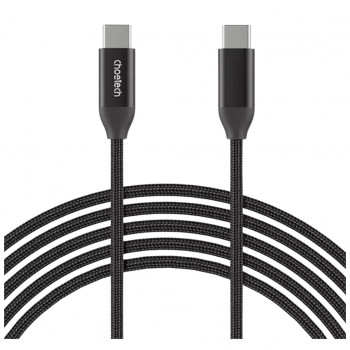 Дата кабель USB-C to USB-C 1.0m + 2.0m PD3.1 240W 2pcs Choetech (XCC-1060)