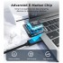 Дата кабель USB-C to USB-C 1.2m PD100W digital display silicone Choetech (XCC-1064)