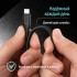 Дата кабель USB-C to USB-C 2.0m 3A 60W textured PVC black ColorWay (CW-CBPDCC095-BK)