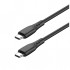 Дата кабель USB-C to USB-C 2.0m 3A 60W textured PVC black ColorWay (CW-CBPDCC095-BK)