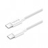 Дата кабель USB-C to USB-C 2.0m 5A 100W zinc alloy braided white ColorWay (CW-CBPDCC099-WT)