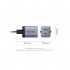 Зарядний пристрій Vention 2xUSB-C PD45W GaN gray (FCDH0-EU)