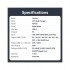 Зарядний пристрій Vention 2xUSB-C PD45W GaN transparent white (FCFW0-EU)