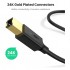 Кабель для принтера USB 2.0 AM/BM 1.5m Black Ugreen (10350)