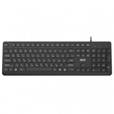 Клавіатура 2E KS405 USB UA Black (2E-KS405UBK_UA)
