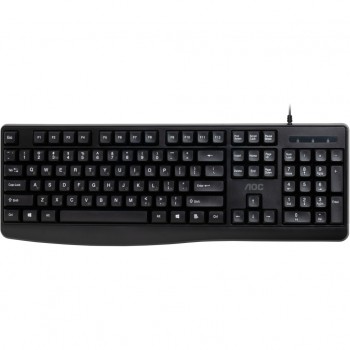 Клавіатура AOC KB120B USB UA Black (KB120B/97)
