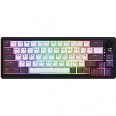 Клавіатура Hator Skyfall 65 Pro Aurum Vanila Silent RGB Wireless/Bl (HTK4160UA)