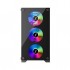 Корпус для ПК 1stPlayer X2-M-BK-4F1-PS-600FK-EU