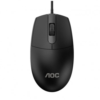 Миша AOC MS100B USB Black (MS100B/LA)