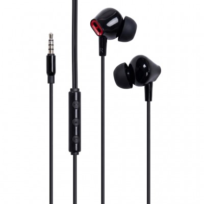 Навушники Vention Echo Lite 3.5mm In-Ear Wired Black (GBABAV)