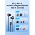 Навушники Vention Echo Lite USB-C In-Ear Wired Black (GBBBAV)
