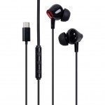 Навушники Vention Echo Lite USB-C In-Ear Wired Black (GBBBAV)