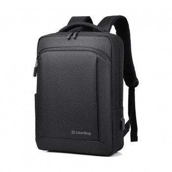 Рюкзак для ноутбука ColorWay Practical 17.3" Black (CW-BPP173-BK)