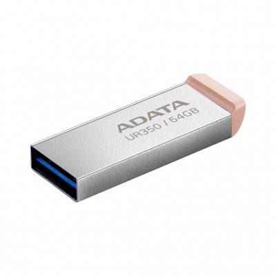 флеш USB 64GB UR 350 Silver/Beige USB 3.2 A-DATA (UR350-64G-RSR/BG)