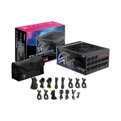 Блок живлення 1300W APFC MSI MPG Ai1300TS PCIE5
