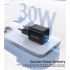 Зарядний пристрій Choetech (USB-C+USB-A) Black (PD5012-EU-BK)