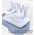 Зарядний пристрій Choetech (USB-C+USB-A) White (PD5012-EU-WH)