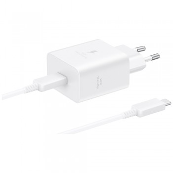 Зарядний пристрій Samsung EP-T4511 45W USB-C White (EP-T4511XWEGEU)