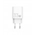 Зарядний пристрій Sigma mobile X-power 33W GaN, PD, QC (1xUSB-C + 1xUSB-A) White (PS33-01)