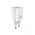 Зарядний пристрій Sigma mobile X-power 33W GaN, PD, QC (1xUSB-C + 1xUSB-A) White (PS33-01)