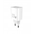 Зарядний пристрій Sigma mobile X-power 33W GaN, PD, QC (1xUSB-C + 1xUSB-A) White (PS33-01)
