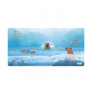 Ігрова поверхня 2E Capybarra L Blue (2E-PAD-L-CAPY-BLUE)