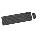 Комплект (клавіатура, миша) бездротовий Gembird KBS-WPS-01-CYRL Black