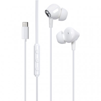 Навушники Vention Echo Lite USB-C In-Ear Wired White (GBBWAV)